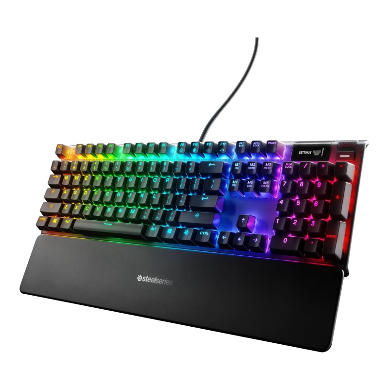 steelseries Apex Pro US 英語 64626 13 SteelSeries Apex Pro Keyboard - Black - 64626