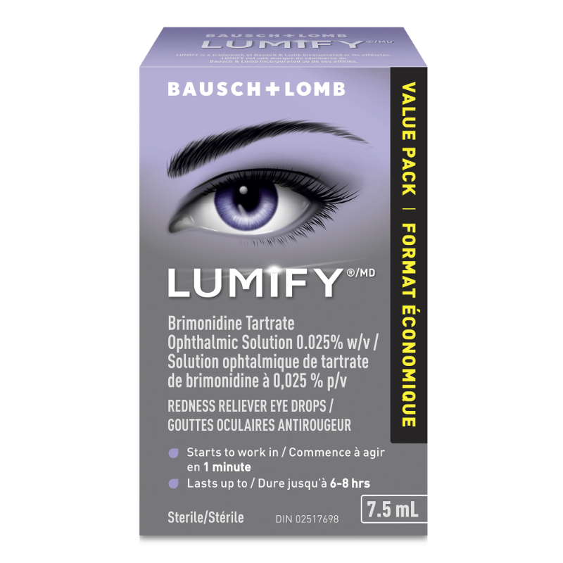 Bausch + Lomb Lumify Redness Reliever Eye Drops