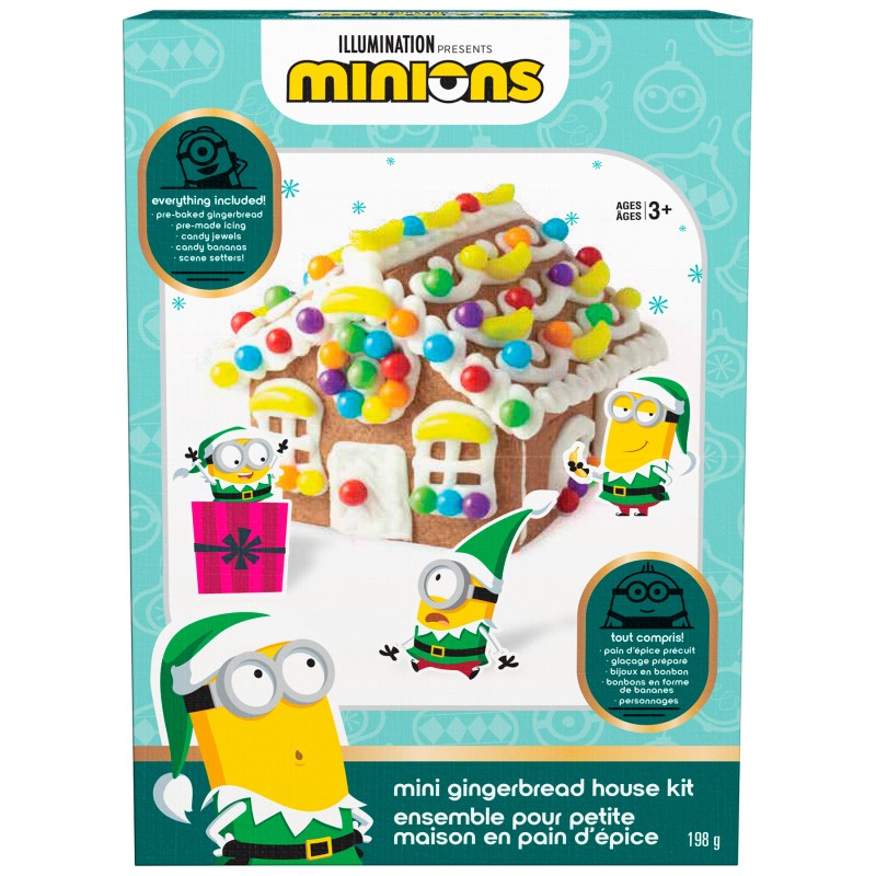 MINIONS MINI G/BREAD HOUSE 198G Size kit198g