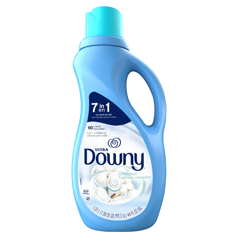 Downy Ultra Liquid Fabric Conditioner - Cool Cotton - 1.31L/60 Use