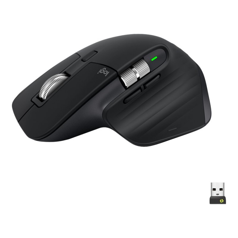 Logitech MX Master 3S Performance Wireless Mouse - Black