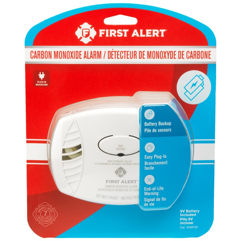 First Alert Plug In Co Alarm - 1039732