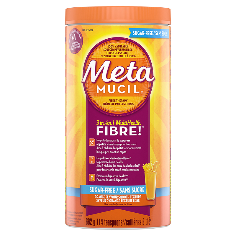 Metamucil 3in1 MultiHealth Fibre Smooth - Orange - 660g