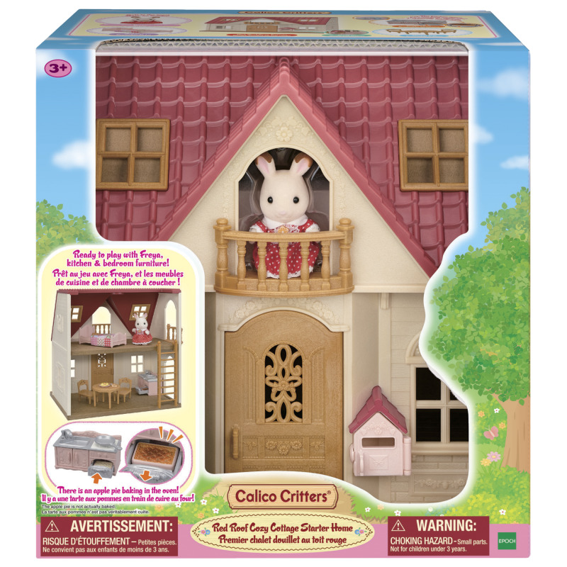Calico Critters Red Roof Cozy Cottage