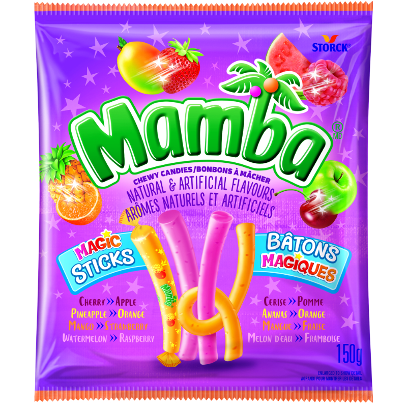 Mamba Magic Stick Candies - 150g