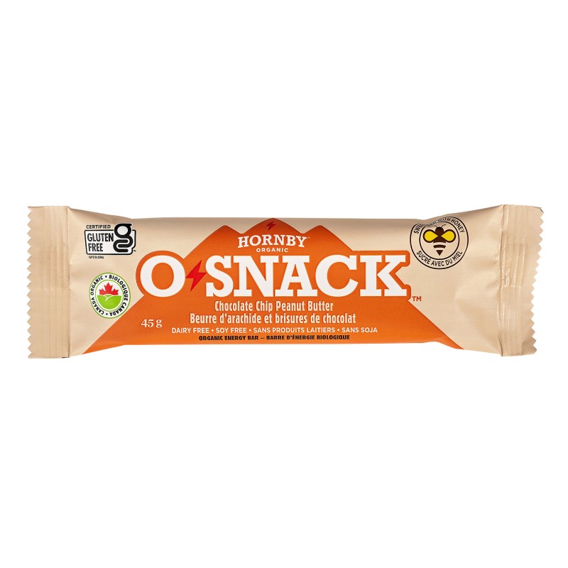 Hornby Organic Osnack Bar - Chocolate Chip Peanut Butter - 45g