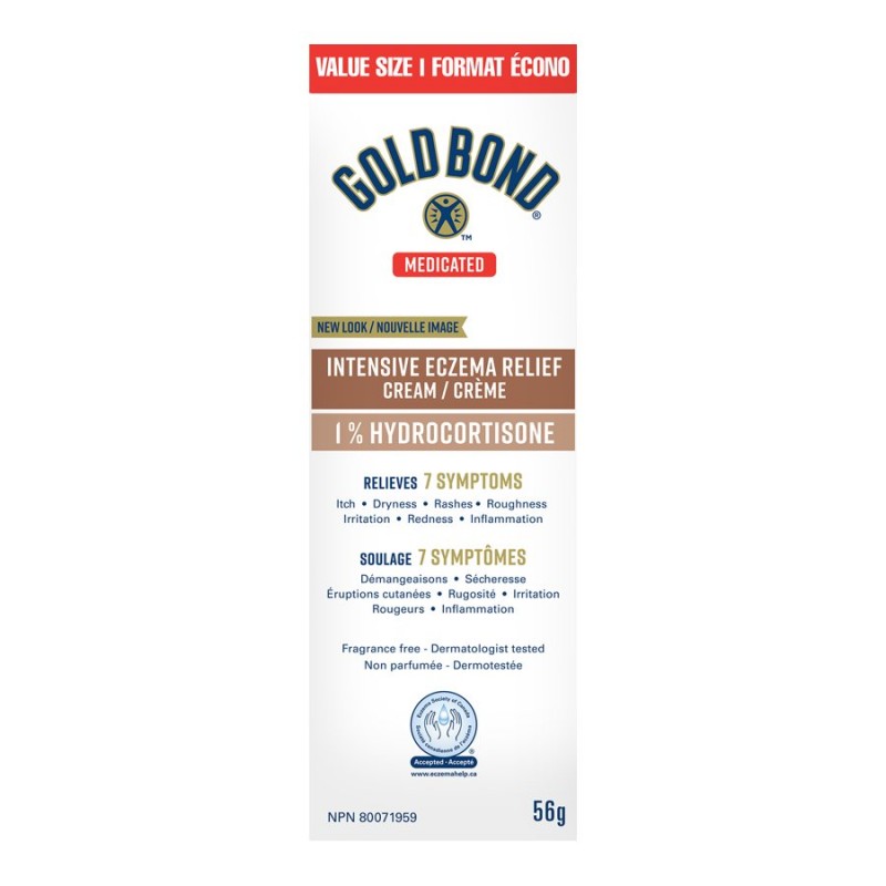 EUCERIN VS GOLD BOND ECZEMA CREAM intelligence overview
