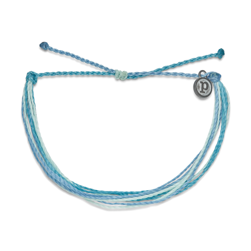 Pura Vida Mini Braid Bracelet - Silver