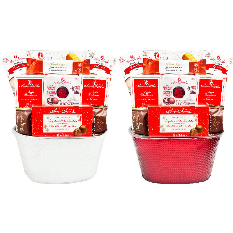 Laura Secord Metal Basket Gift Set