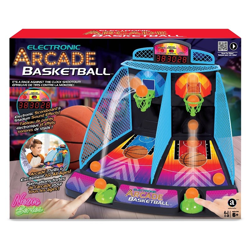 Merchant Ambassador Electronic Arcade Basketball Neon Version