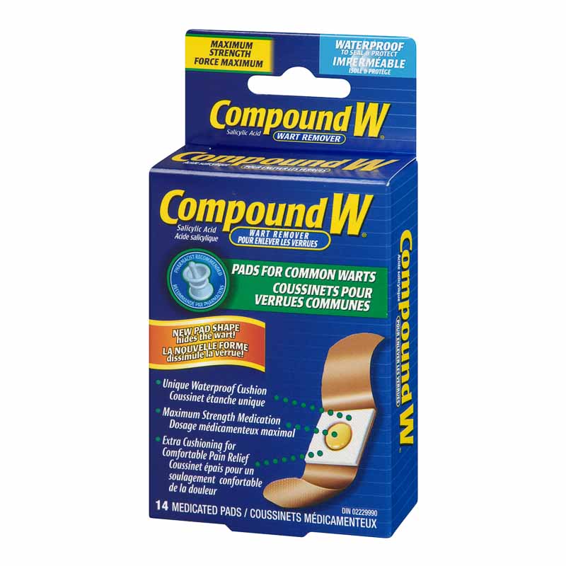 COMPOUND W PADS ADULT 14'S