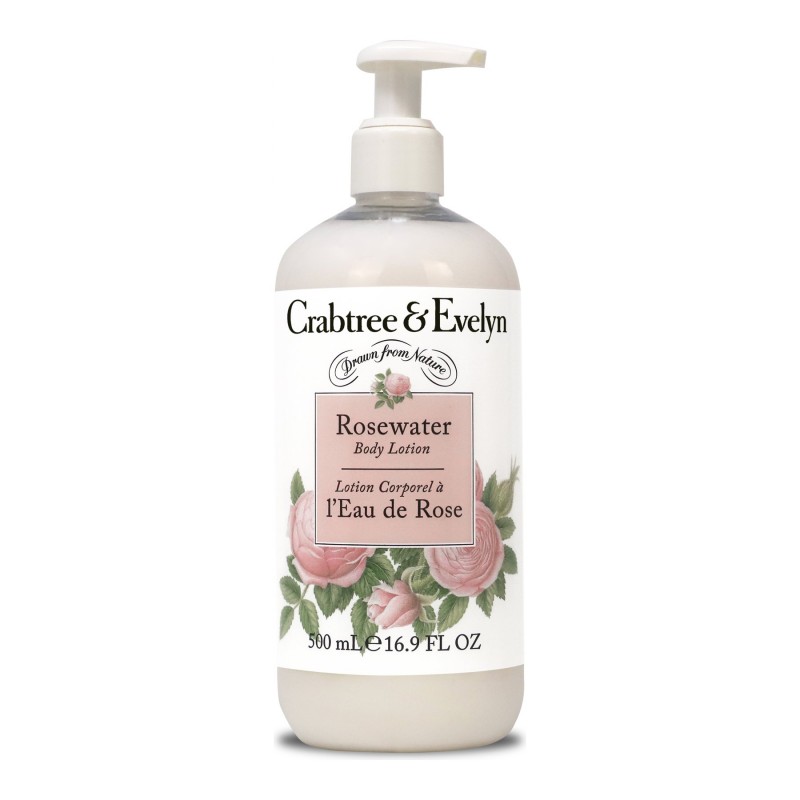 Crabtree & Evelyn Body Lotion - Rosewater - 500ml | London