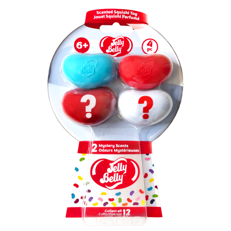 Jelly Belly Scented Squishy Toy - Assorted - 4 pack