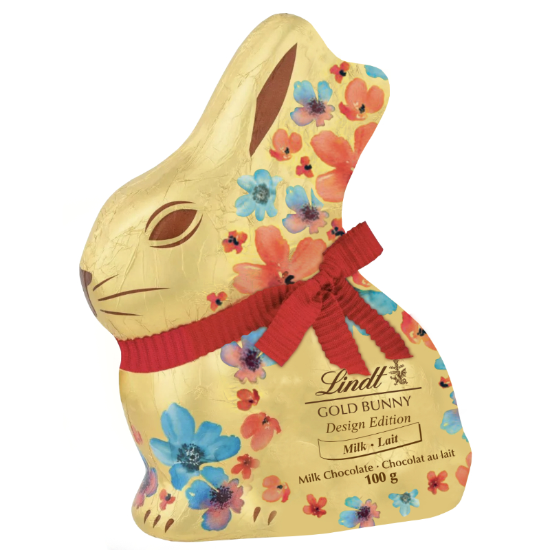 LINDT BUNNY DESIGN EDIT in Gold Size 100g