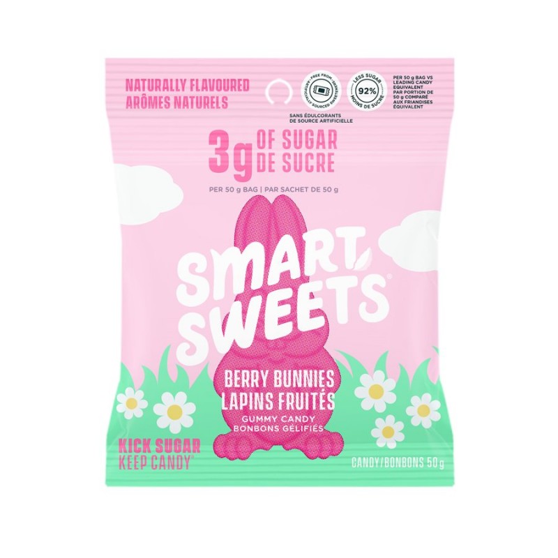 S. SWEETS BERRY BUNNIES Size 50g