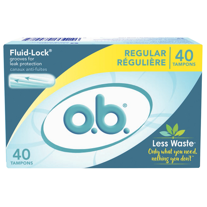 O.B. Tampons - Regular - 40s