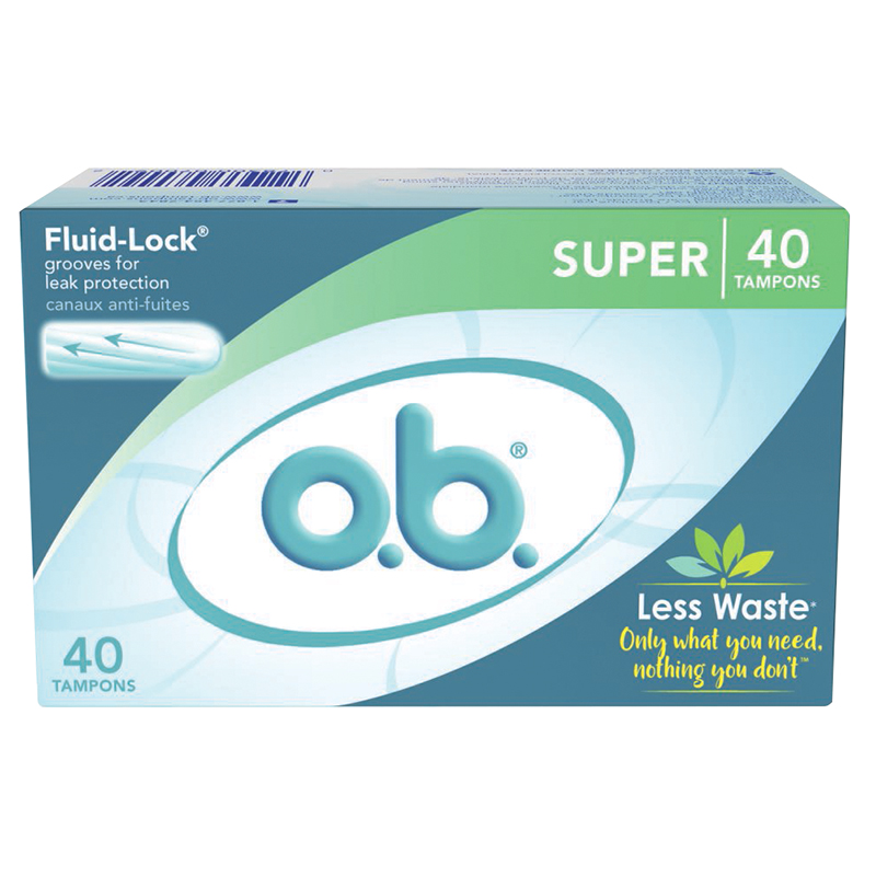 O.B. Tampons - Super - 40s