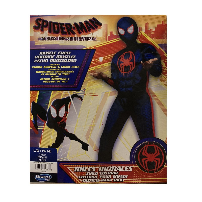 Spider-Man Across the Spider-Verse Miles Morales Child Halloween Costume