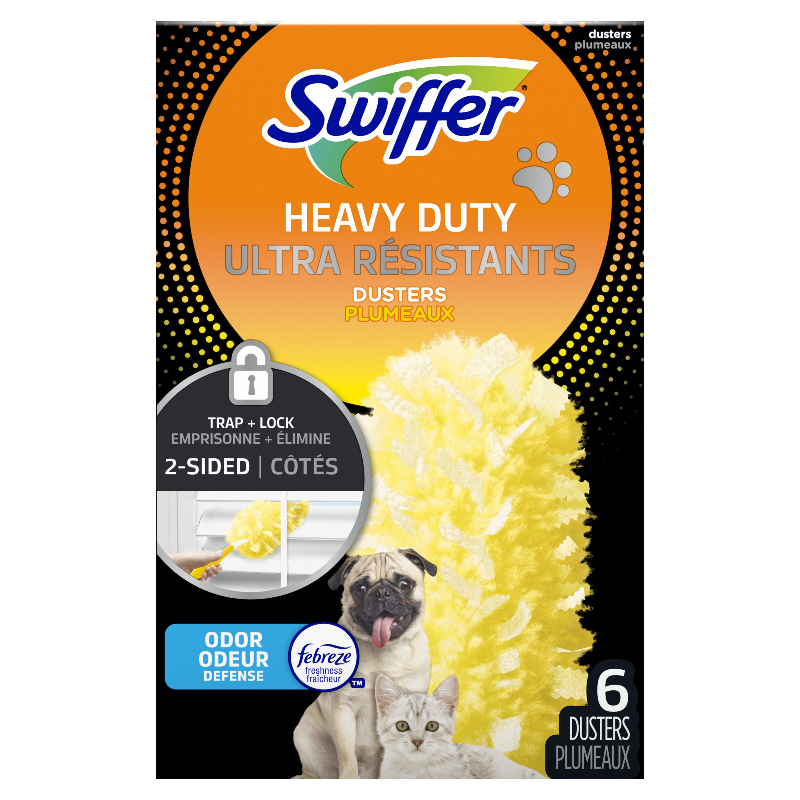 Swiffer 360 Dusters Heavy Duty Ultra Resistants Pet Refills - 6s