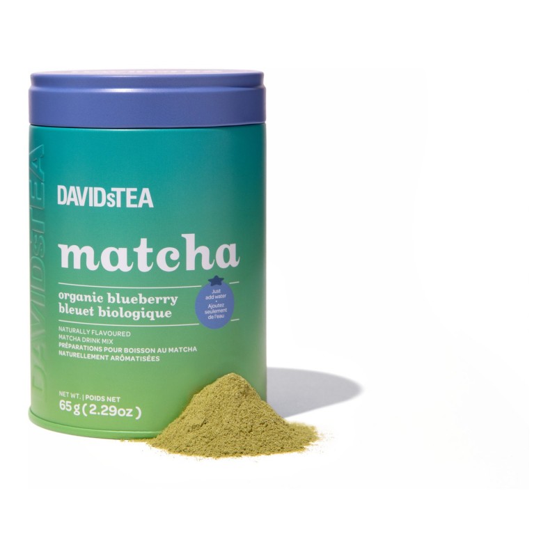 Davidstea Matcha Powder Organic Blueberry 65g