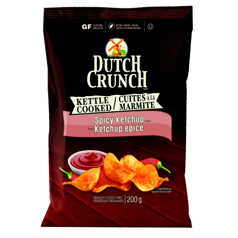 DUTCH CRUNCH SPICY KETCHUP 200G