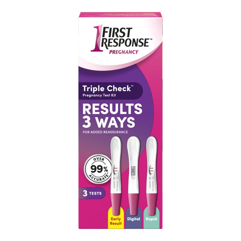 First Response Early Result Pregnancy Test First Response Triple Check ...