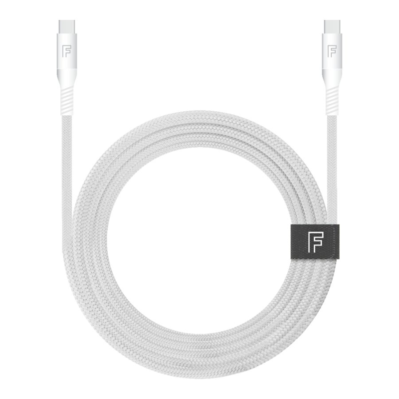 FURO USB-C to USB-C Power Delivery Cable - White - 1.2m