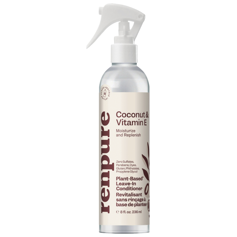 Renpure Moisturize and Replenish Leave-in Conditioner - Coconut & Vitamin E - 236ml