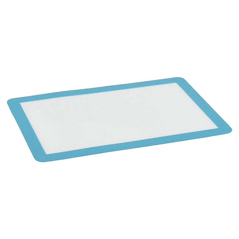 Trudeau Baking Mat - White/Blue - 25.4 x 38.1cm