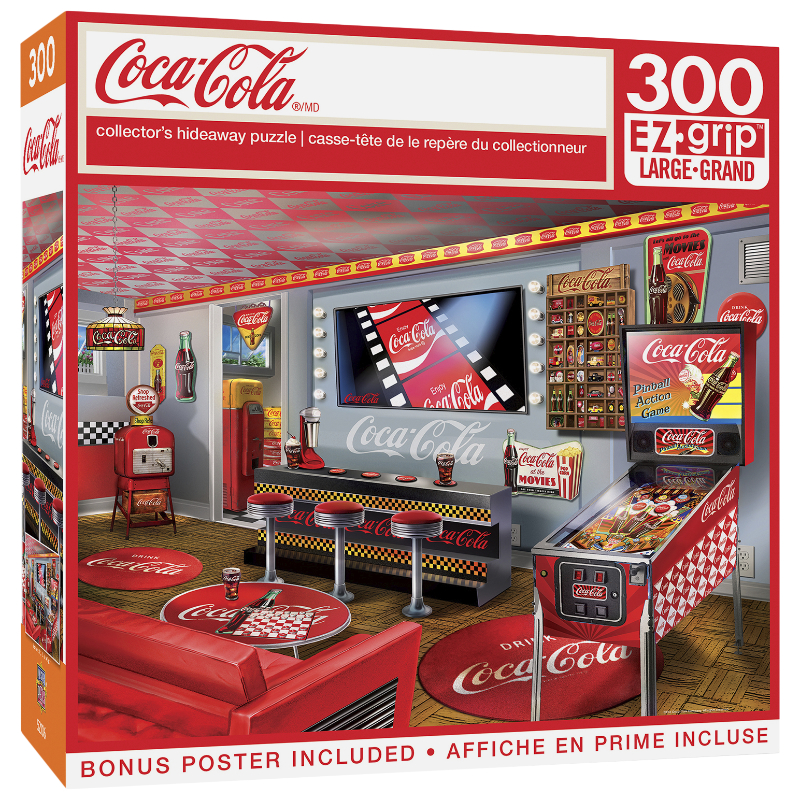Coca-Cola Cave Collector's Hideaway Puzzle - 300 piece