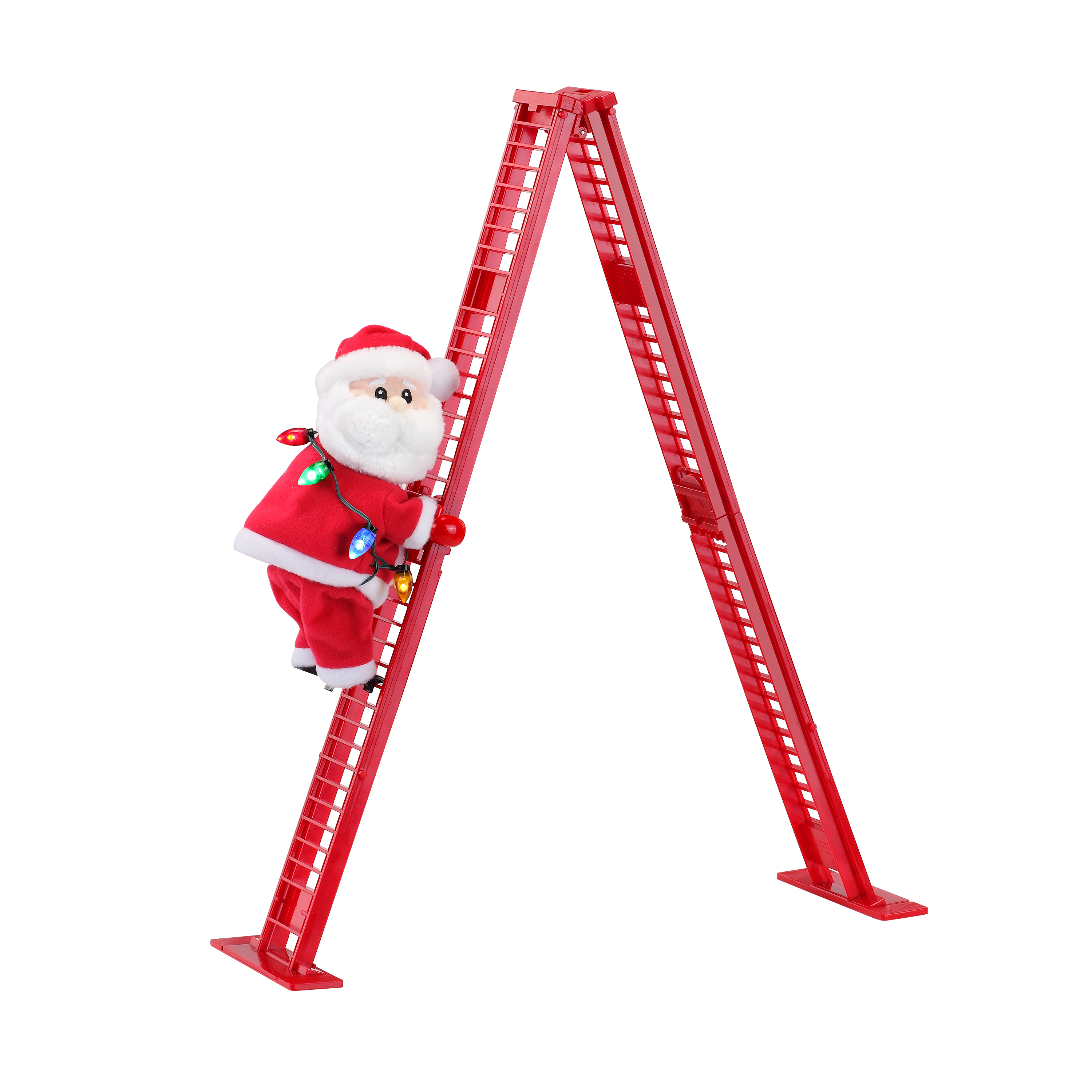 MR XMAS TABLE CLIMBER SANTA in Red