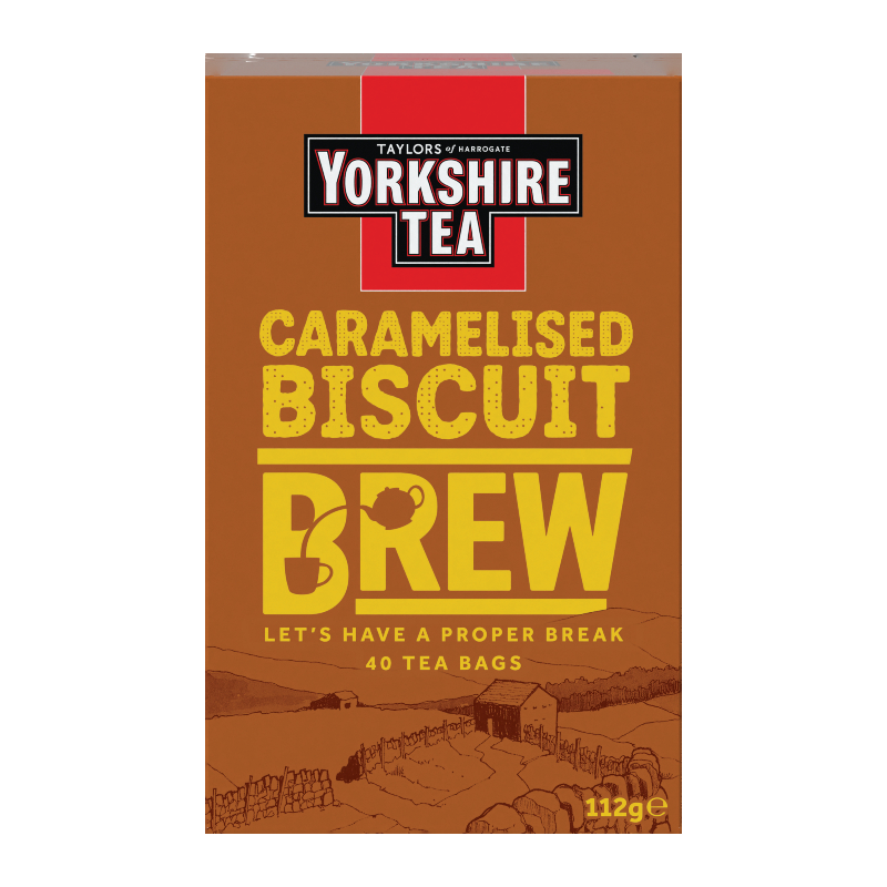 Taylors of Harrogate Yorkshire Caramelised Biscuit Brew - 40's