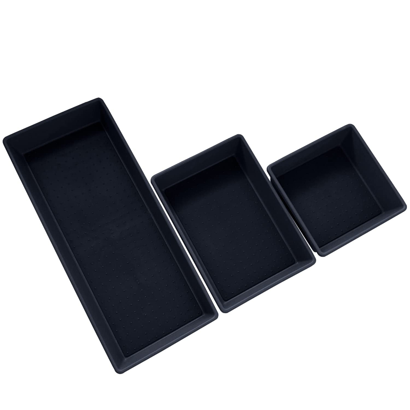 EDGE STORAGE TRAY BINS in Blue