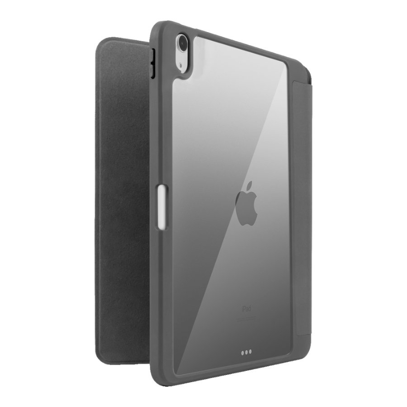 LOGiiX Cabrio+ Flip Cover for Apple iPad Air 11-inch - Grey/Transparent