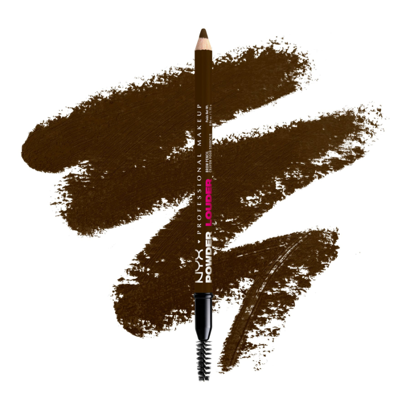 NYX Professional Makeup Powder Louder Brow Pencil - Ash Brown (06)