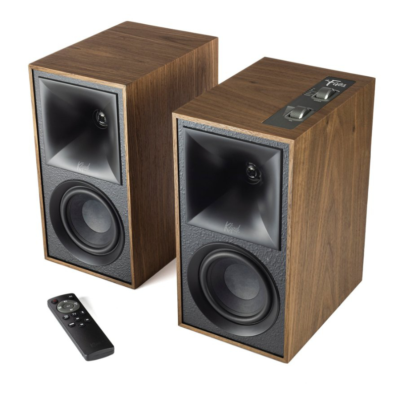 スピーカー・ウーファー Klipsch the fives Klipsch The Fives Bluetooth Speakers - Walnut - THEFIVESW