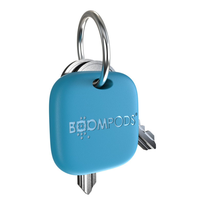 Boompods Boomtag Rechargeable Anti-Loss Bluetooth Tag - Ocean Blue - BP-TARBLU