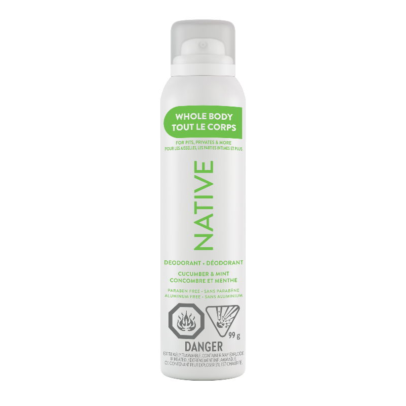 Native Whole Body Deodorant - Cucumber & Mint - 99g