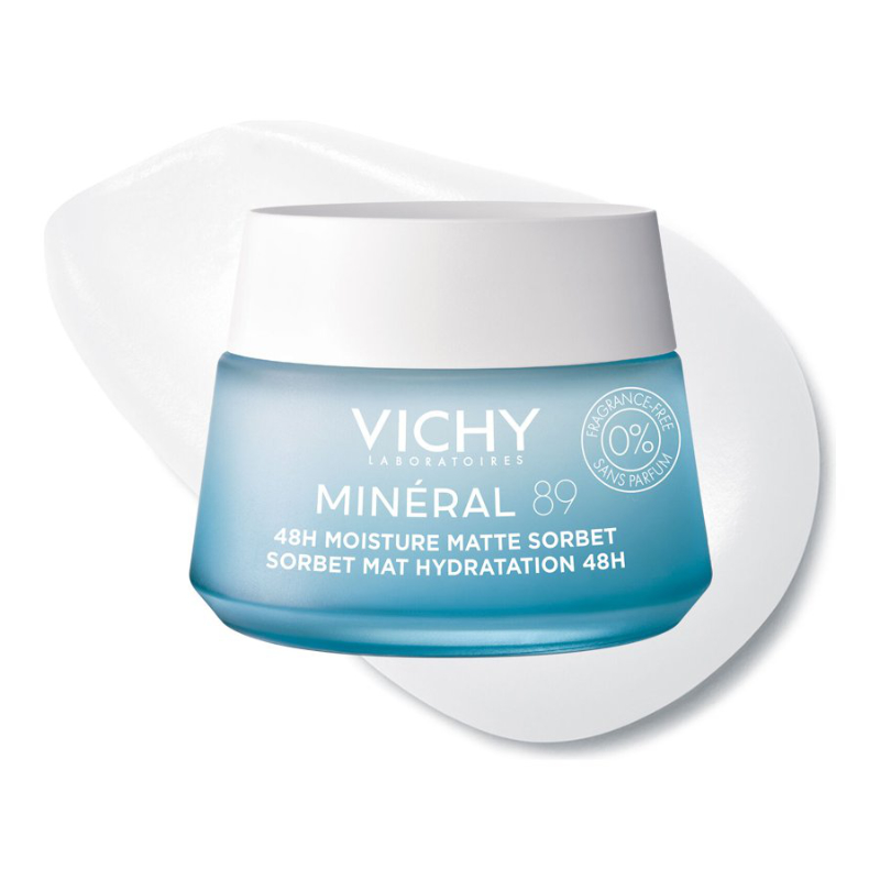 Vichy Mineral 89 48H Moisture Matte Sorbet - 50ml