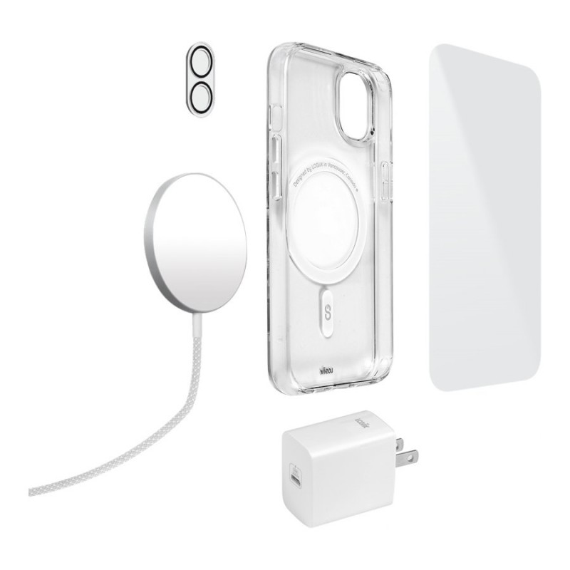 LOGiiX Complete Charging & Protection Bundle for iPhone 16 Plus - LGX-13823