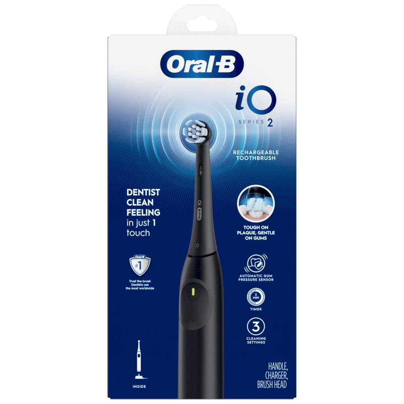 【新品未使用】Oral-B iO Series 2s Oral-B iO 2 Toothbrush - Black - 14220 | London Drugs | 100