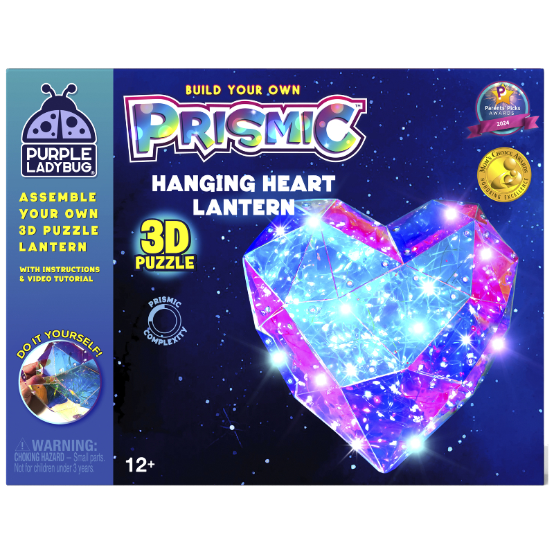PRISMIC Make Your Own 3D Puzzle Night Light Craft Kit Hanging