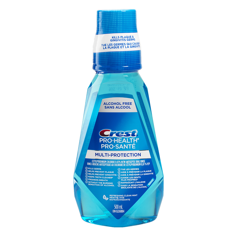 CREST PRO-H RINSE CL/MINT 500ML