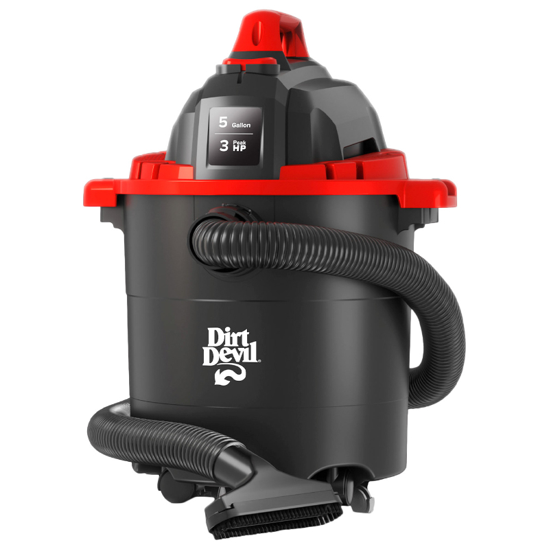 Dirt Devil Canister Vacuum Cleaner - Black/Red - SD65000