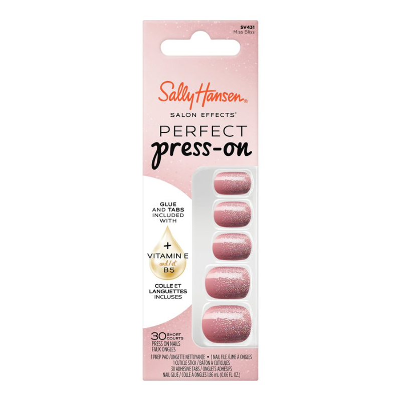S HANSEN SALON EFFECT PRESS MISS BLISS in Pink