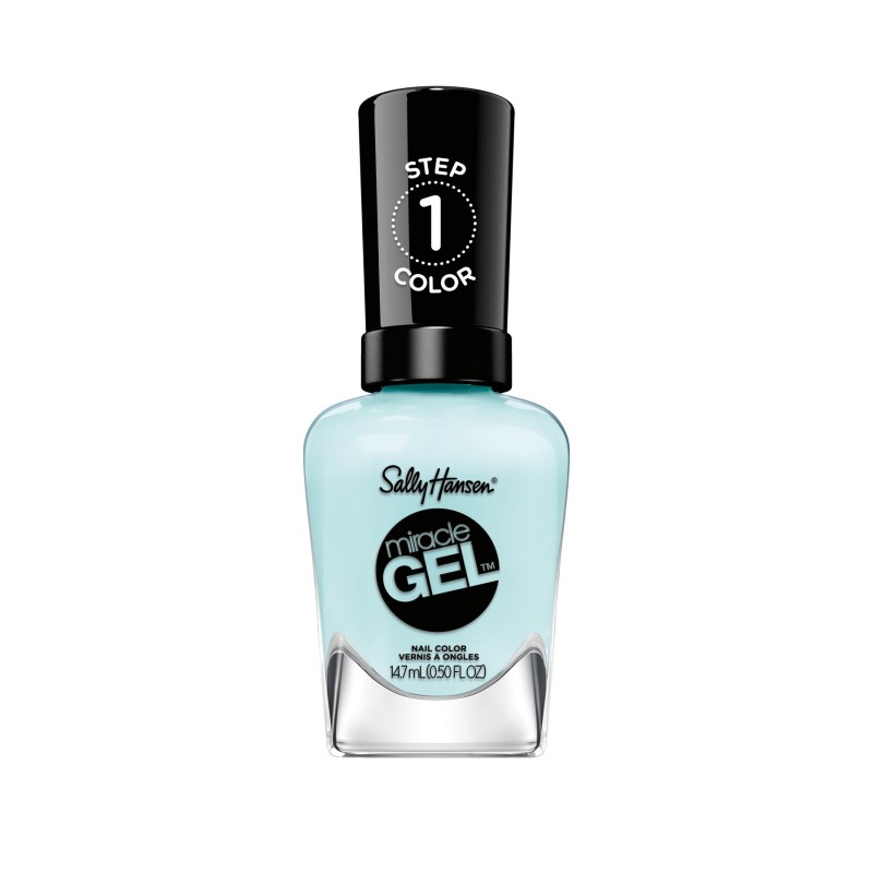 S HANSEN MIRACLE GEL NAIL GRAND CYAN in Blue
