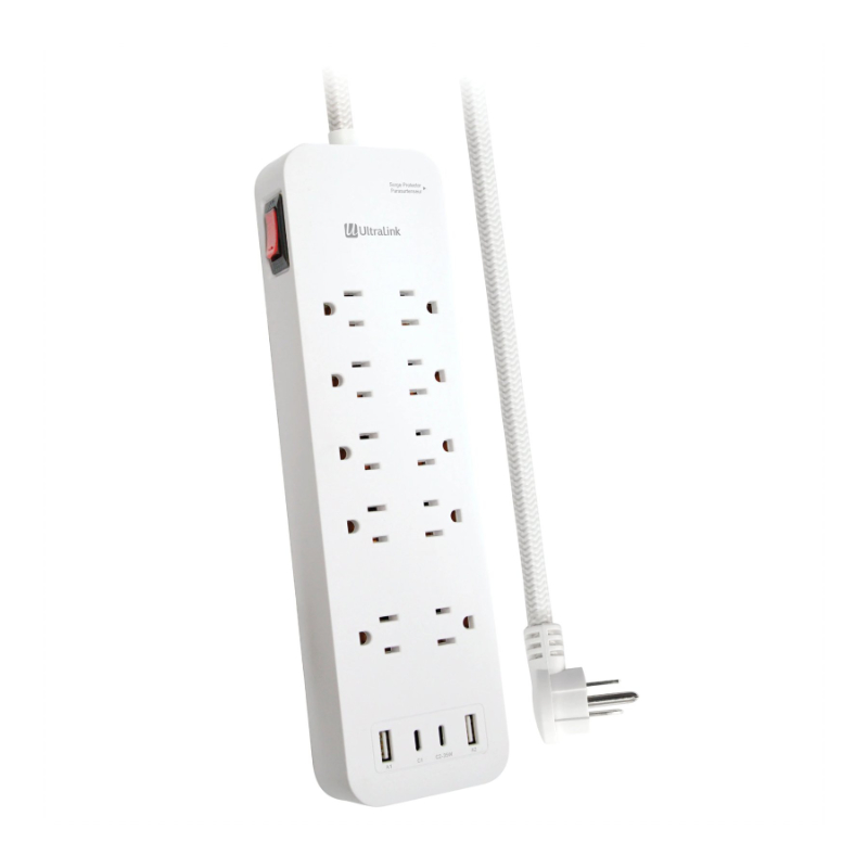 ULTRALINK 10 OUTLET 4USB BAR ULPSP10P