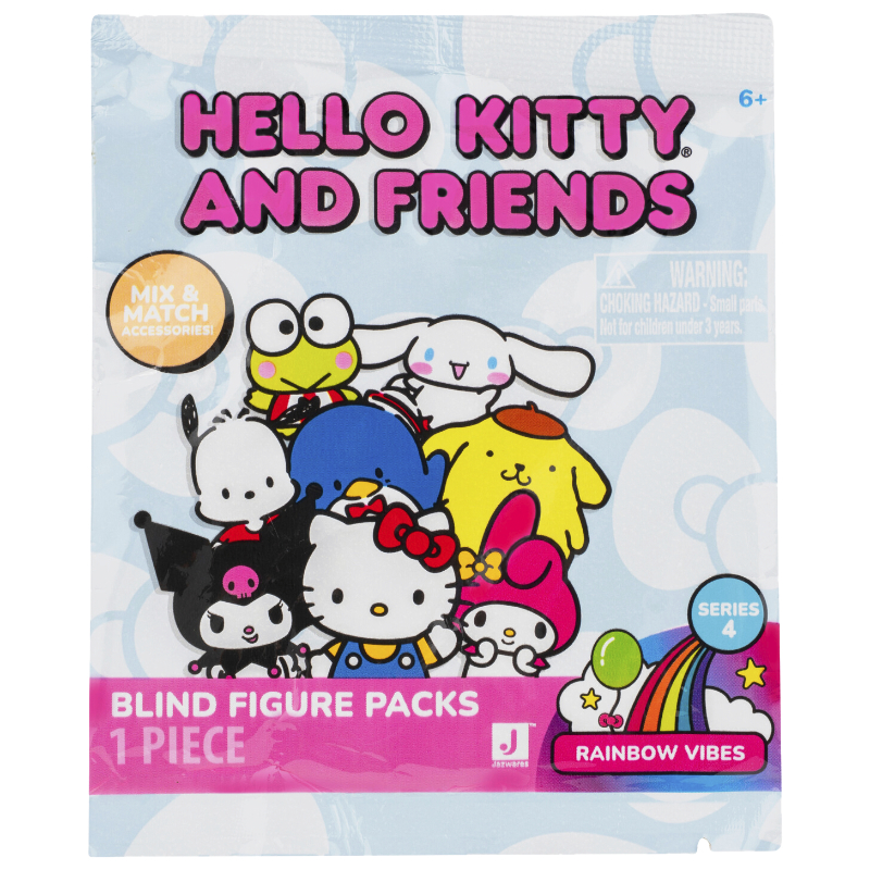 Hello Kitty and Friends Series-4 Blind Figure Pack - Assorted - 2