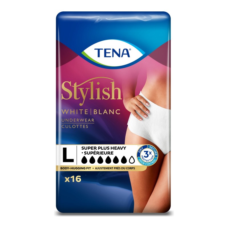 TENA Stylish Incontinence Underwear - Super Plus