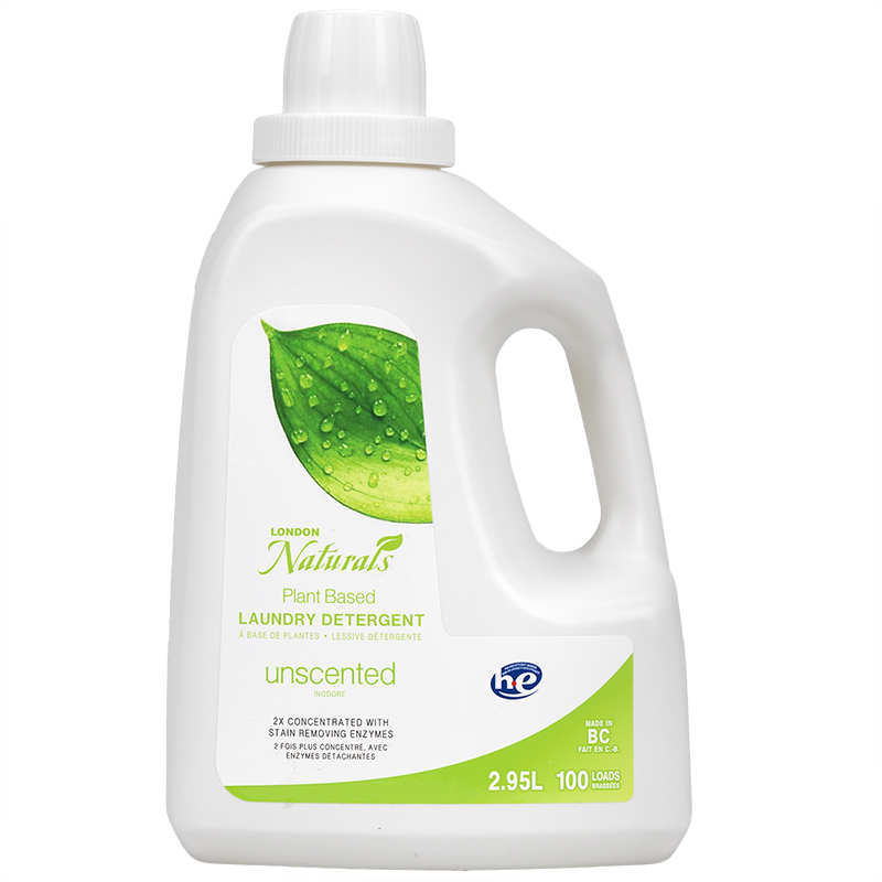London Naturals 2X HE Laundry Detergent - Unscented - 2.95L